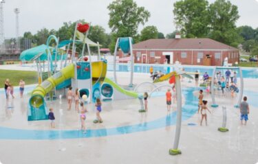 Parkersburg splash pad